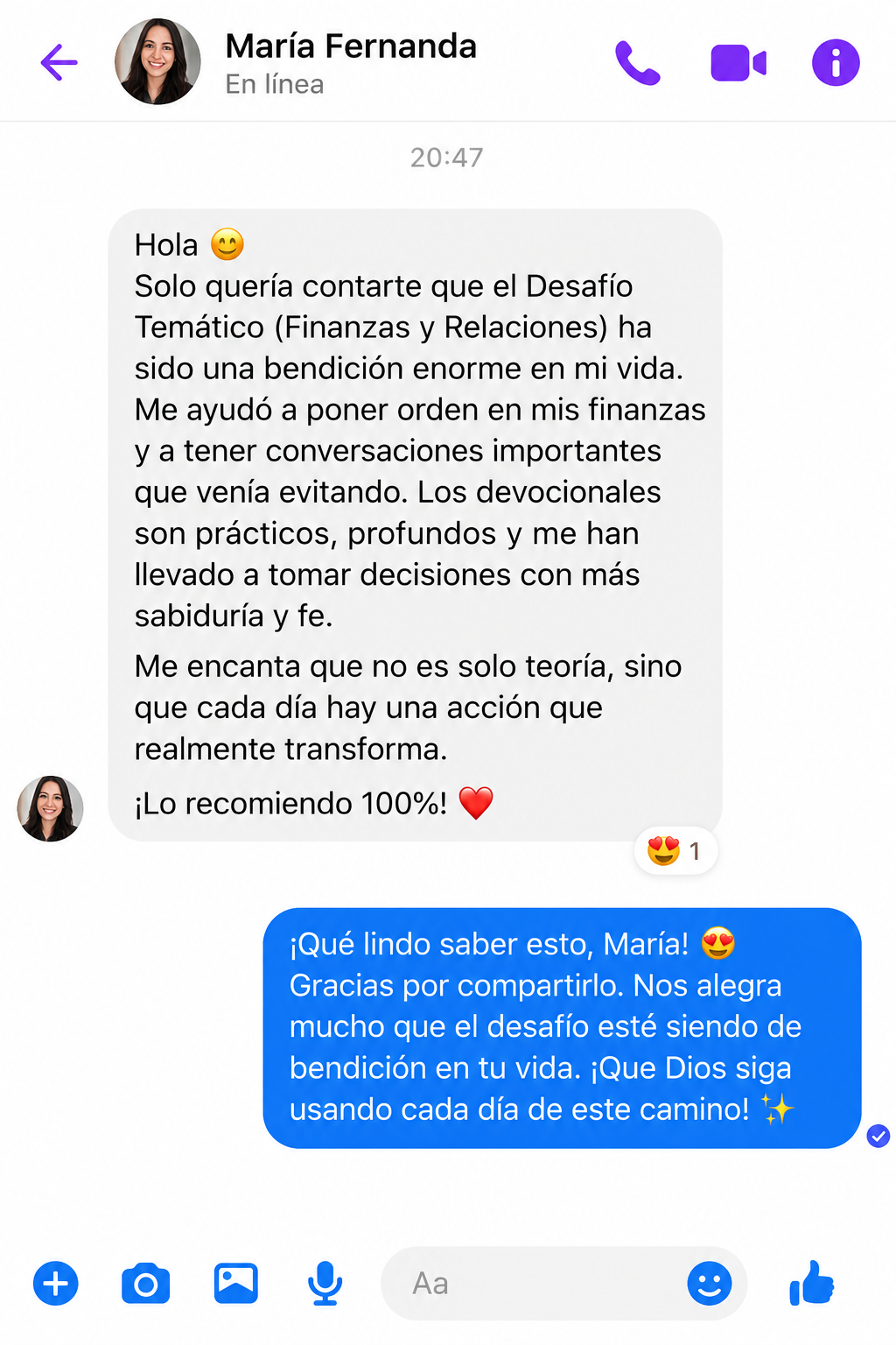 Testimonio
